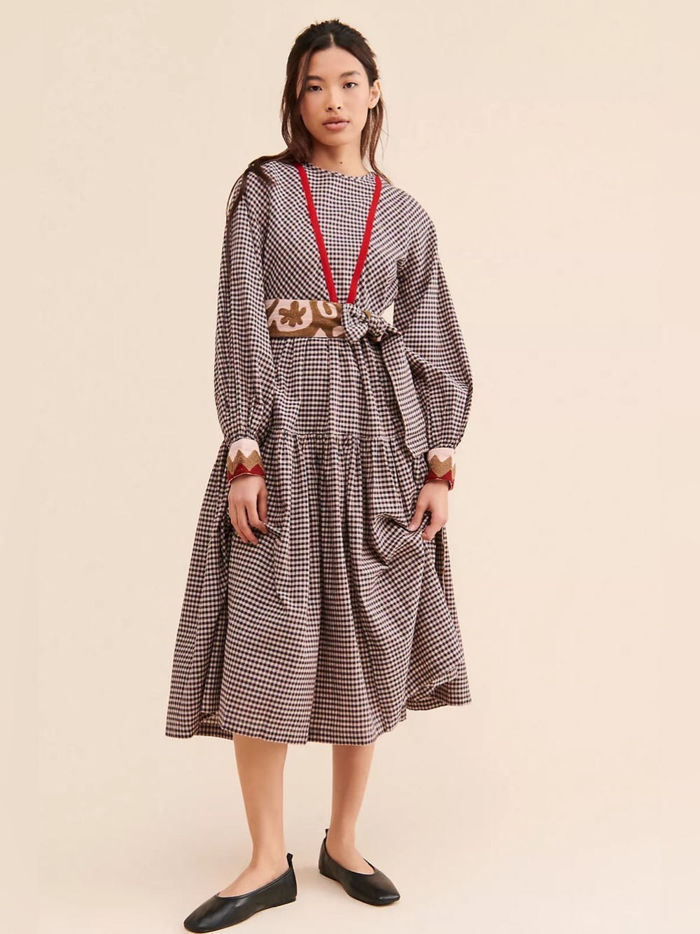 Anthropologie Rujuta Sheth Libby Midi Dress